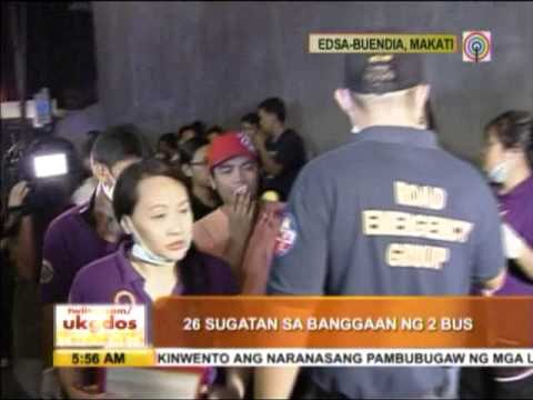 Roval Transport bus rams another bus; 26 hurt