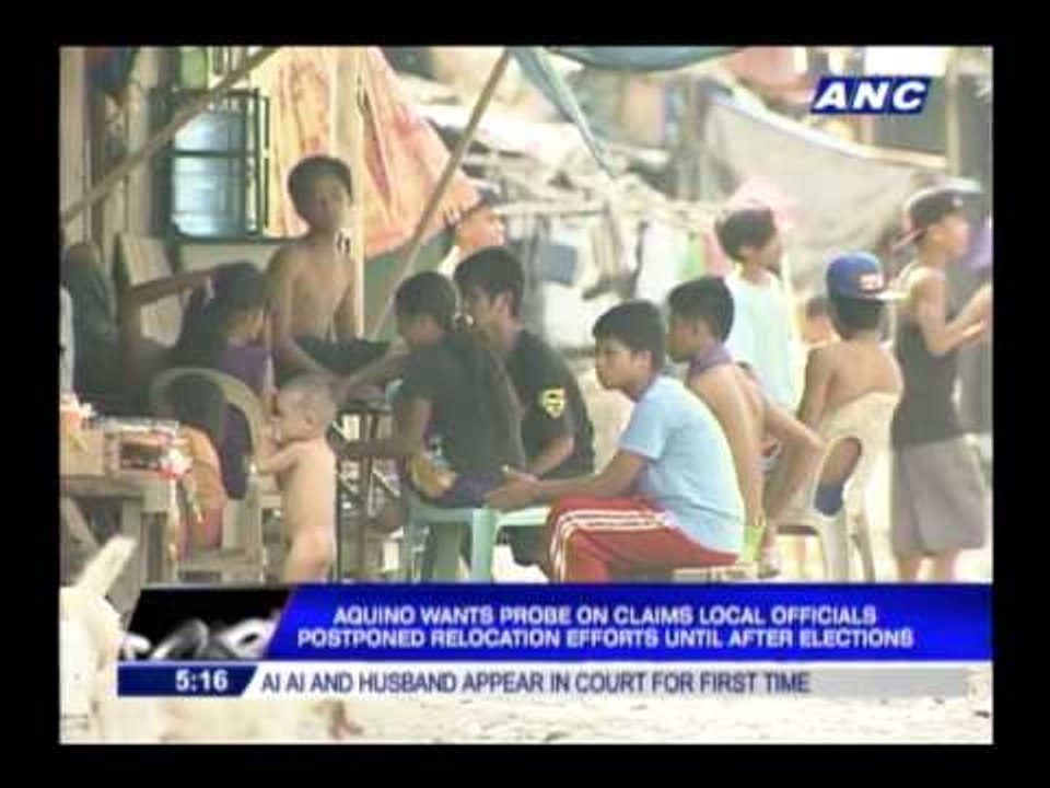 PNoy wants clogged drainage systems probed