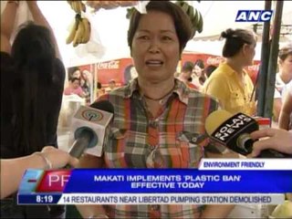 Download Video: Makati is 9th city in Metro Manila with plastic ban