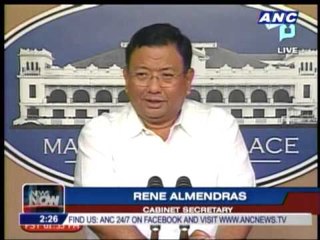 Almendras  PNoy's SONA now a work in progress