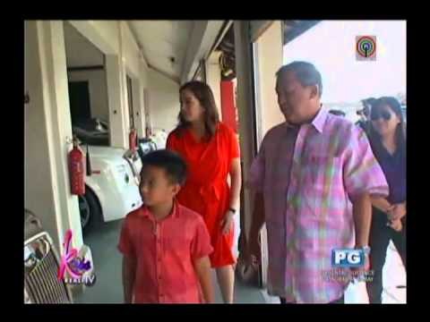 Sultan of Johor shows Kris his motorcycle, car collection