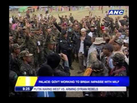 Palace says peace talks with MILF going well