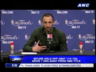 Ginobili leads Spurs to Game 5 win