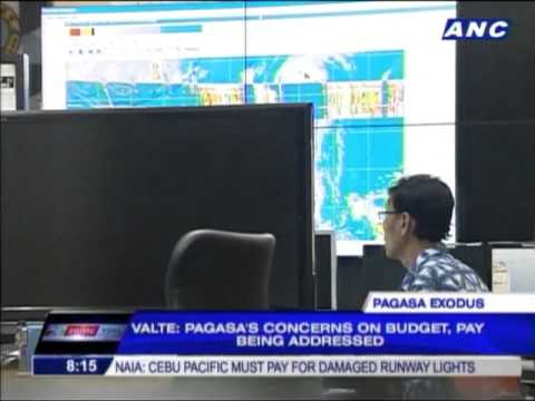 Palace can't stop forecasters from leaving PAGASA