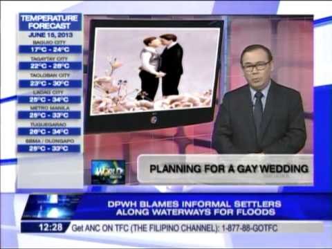 Teditorial Planning for a gay wedding