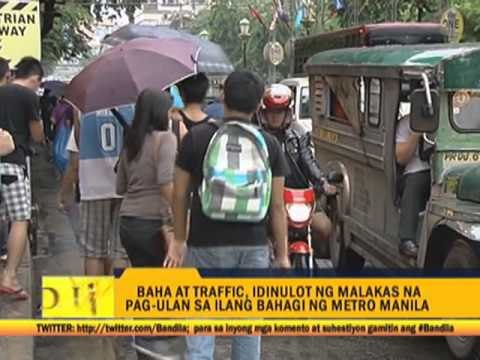 MMDA chief directs traffic on EDSA