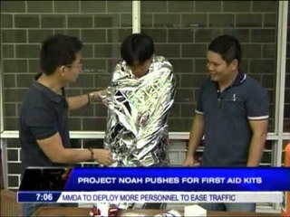 What's inside the Project Noah survival kit?