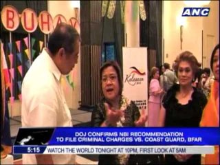 Video herunterladen: De Lima: NBI wants raps filed vs Coast Guard, BFAR officers