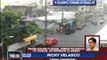 Strong rains cause floods, force suspension of classes