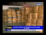 P15M 'ukay-ukay' clothes seized in Laguna
