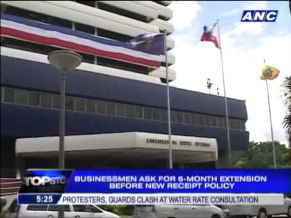 BIR under fire over new receipt policy