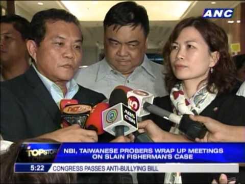 PH, Taiwan probers wrap up meetings on fisherman's slay