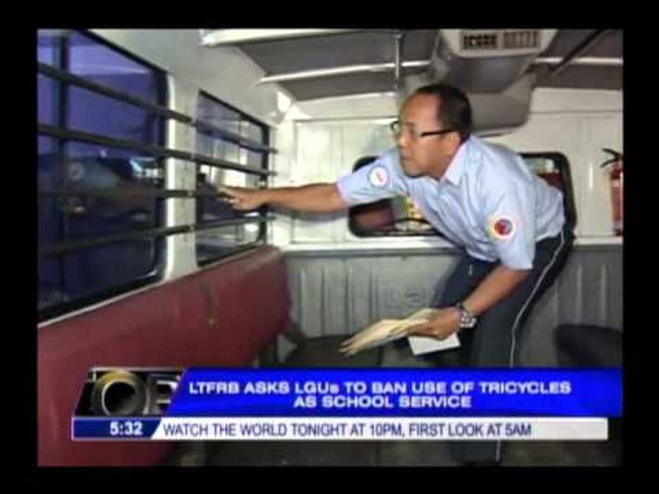 LGUs urged to ban use of tricycles as school service