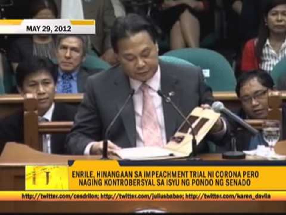 All senators should account for Senate 'cash gifts'