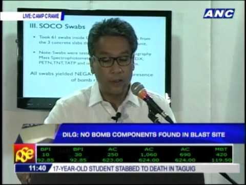 Mar: Serendra blast not caused by a bomb