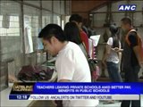 Teachers moving to public schools for higher pay