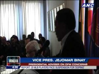 Binay: Taiwan's economy will collapse if OFWs leave