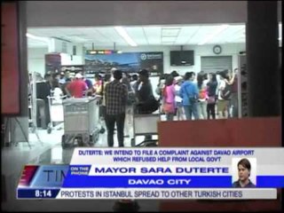 Download Video: Duterte blasts Davao airport officials