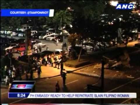 Blast hits Two Serendra in Taguig