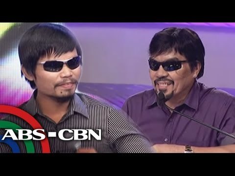 Willie Nepomuceno as Manny Pacquiao draws laughs