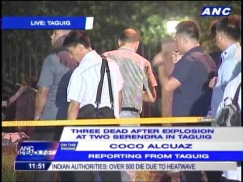 PNoy, Roxas rush to Two Serendra site blast