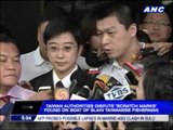 Taiwan disputes 'scratch marks' found on Taiwanese boat