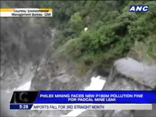 Philex faces new P180M fine