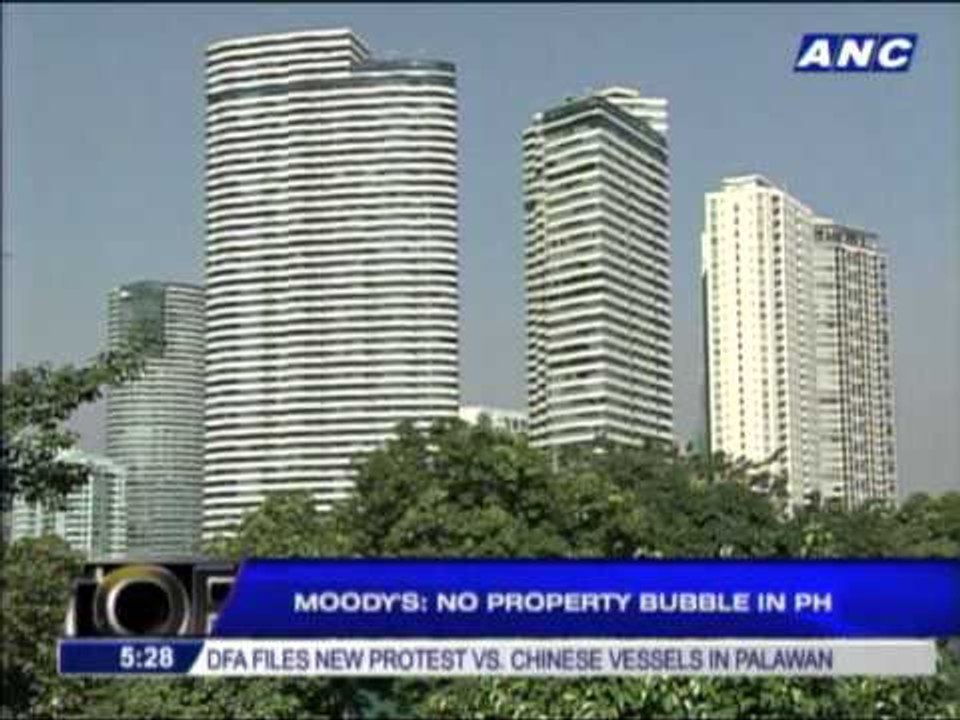 Moody's: No property bubble in Philippines