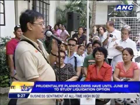 Liquidation of Prudentialife deferred