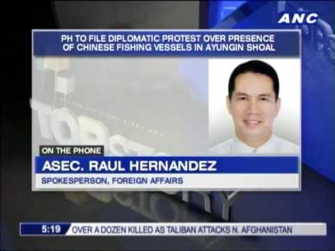 PH protests China's 'intrusion' in Ayungin Reef