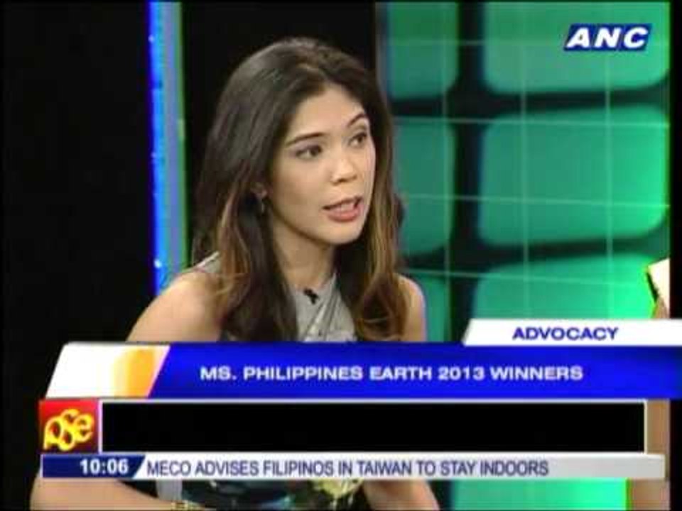 Miss Philippines Earth winners talk environment