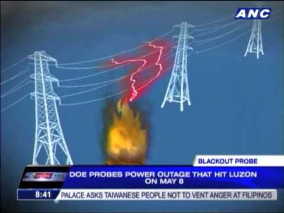 'Siga' caused Luzon blackout, DOE suspects