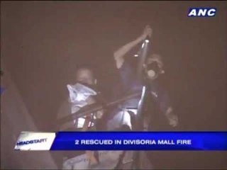 Download Video: Fire hits Divisoria Mall; 2 rescued