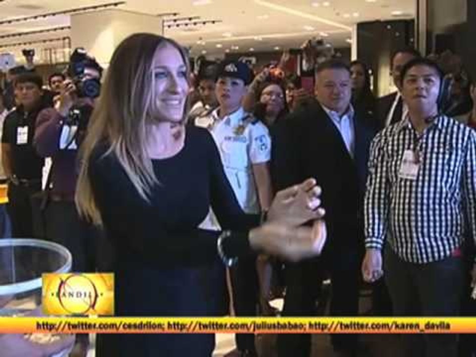 Fans share photos with Sarah Jessica Parker