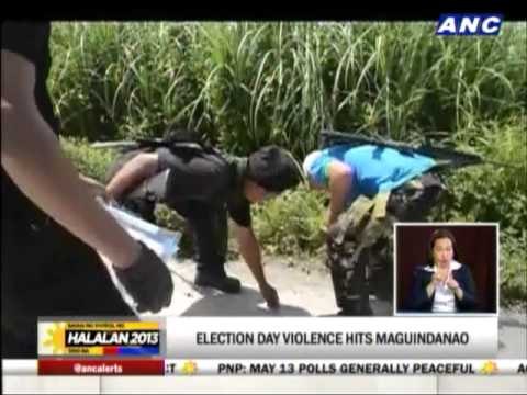 Election day violence hits Maguindanao