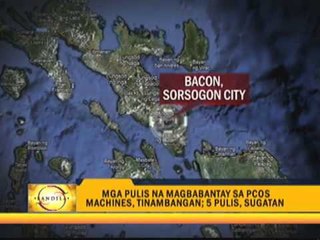 Download Video: 5 cops hurt in Sorsogon ambush