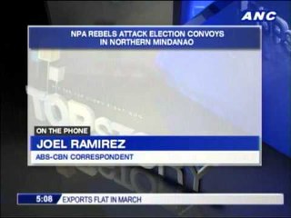 Download Video: NPA rebels attack poll convoys in Mindanao