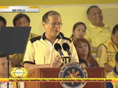 Team PNoy, UNA campaign as elections draw near