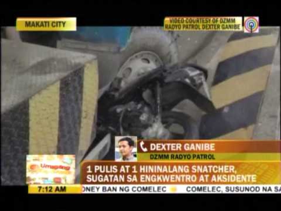 Cop shoots alleged robber