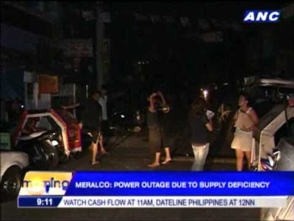 Blackouts hit Metro Manila anew
