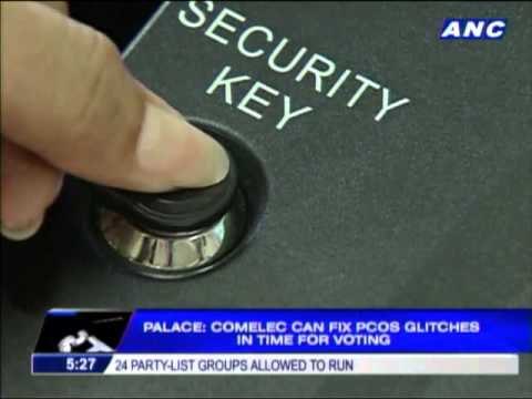 Palace: Comelec can fix PCOS glitches