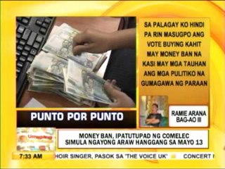 Download Video: Punto por Punto: Money ban, ipatutupad ng Comelec