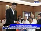 Yao meets Binay, promotes basketball diplomacy