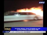 Pinay bride killed in limo fire on way to bridal shower