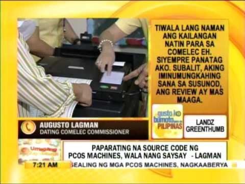 Paparating na source code ng PCOS machines, wala nang saysay?