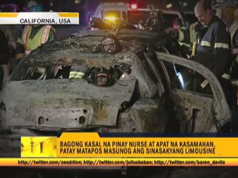 Newly-wed Pinay dies in US limo fire