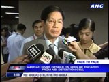 Mancao explains NBI escape