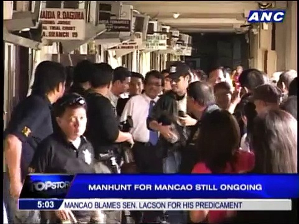 Mancao: Guarantee my safety first