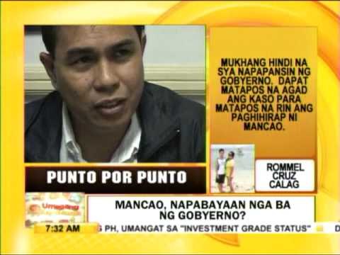 Punto por Punto: Mancao napabayaan nga ba ng gobyerno?
