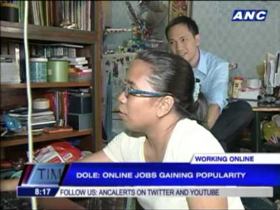 Looking for work Try an online job